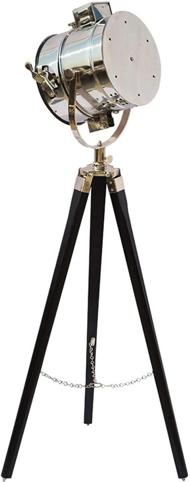 Lámpara de pie trípode luz puntual luz de búsqueda hogar/oficina decoración lámpara luz de esquina Foto 3 de 4