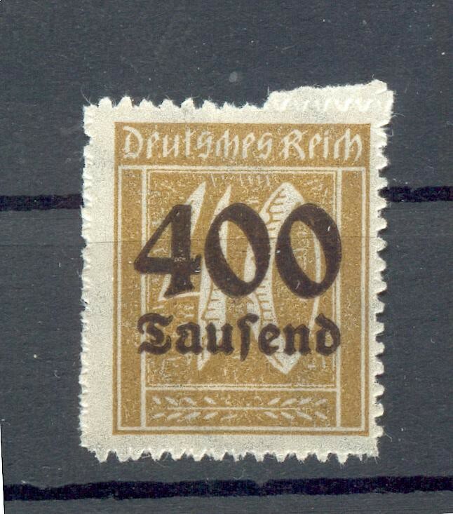 Dr-Infla 300II Abart ** MNH Postfrisch Bpp 60eur (72204