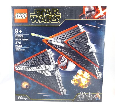 NEW LEGO Star Wars Sith TIE Fighter set 75272 NIB Box in Great