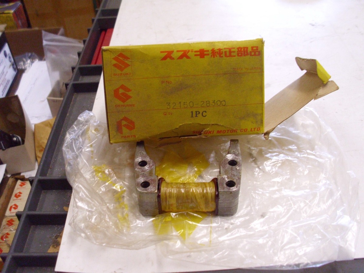 OEM Suzuki TM100/125 RM100/125 Pulser Coil 32150-28300, DISC, USED