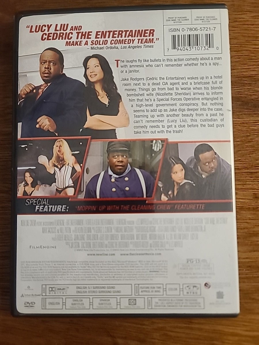 Code Name: The Cleaner (DVD, 2007) Cedric The Entertainer