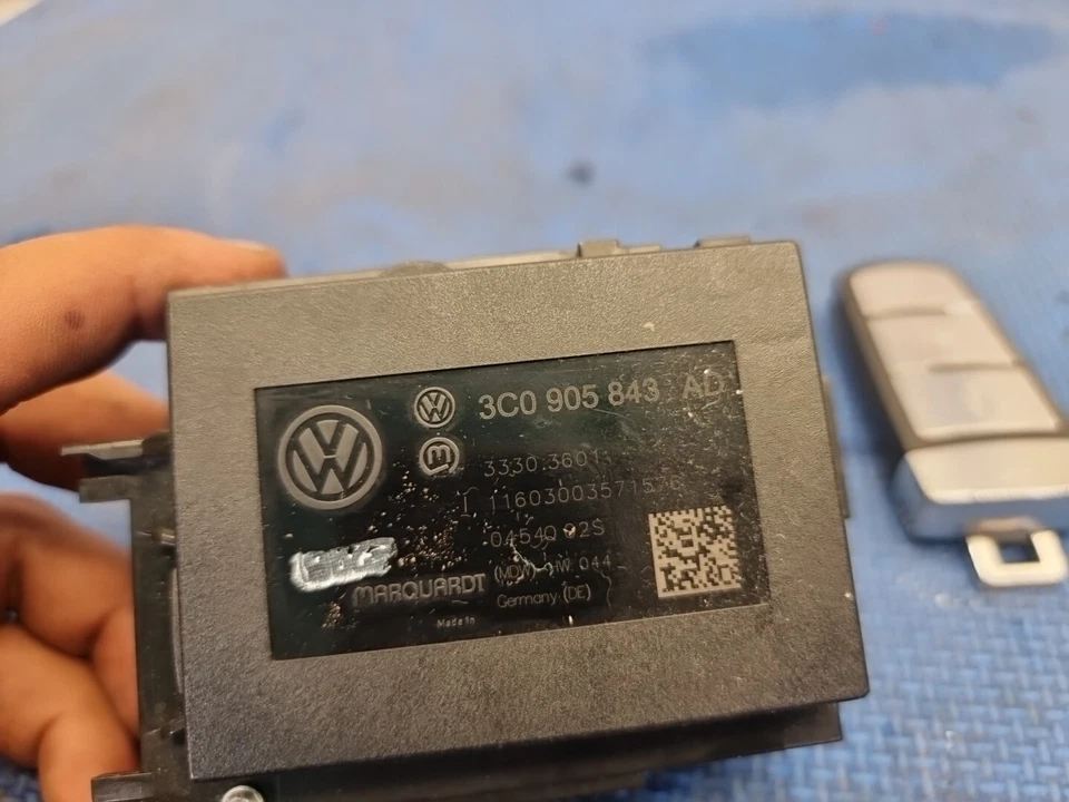 VOLKSWAGEN PASSAT CC TRAVA DE IGNIÇÃO START STOP CHAVEIRO 3C0905843AD MK1 2011-2017 - Imagem 4 de 4