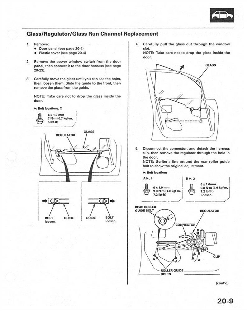 1996 Honda Odyssey Factory Shop Service Manual | eBay