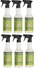 6 Mrs Meyer's Clean Day Multi-Surface Everyday Cleaner Lemon Verbena Scent 16oz