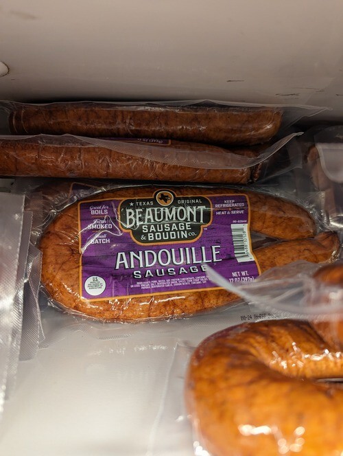 Smoked Andouille Beaumont Boudin Andouille Sausage Beaumont Heb
