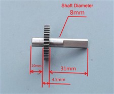 1pcs 0.7 Mold 42 Teeth Metal Gear Wheel Motor Gear Transmission Box Gear Gearbox