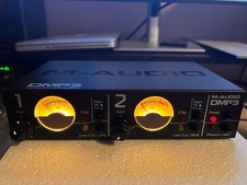M-Audio DMP3 Dual Mic Pre and Direct Box Original UK power supply 