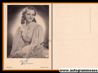 Autograph Actor | Hansi KNOTECK | 1930s (Black And White Portrait) Ross 9264-1