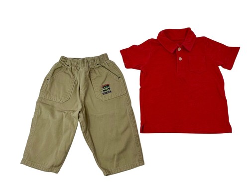 DKNY & OshKosh & Eddie Baurer Baby Jungen T-Shirts & Hosen - Größe 12M - Bild 2 von 10