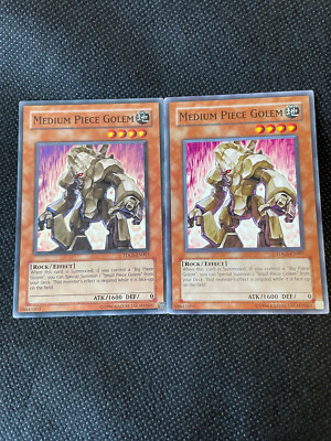 Yu-Gi-Oh! Medium Piece Golem - Common Unlimited Edition Card (TDGS-EN007) From The Duelist Genesis