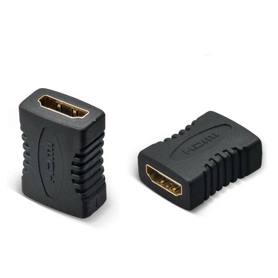 HDMI EXTENDER 2x FEMALE TO FEMALE COUPLER ADAPTER JOINER CONNECTOR for 1080P/4K - Image 3 of 4