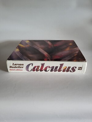 Calculus with Analytic Geometry Third Edition By Larson, Hostetler