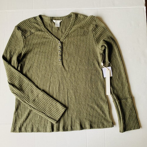 Maglione Caslon Donna Verde Oliva Morbido Small S - Foto 4 di 9
