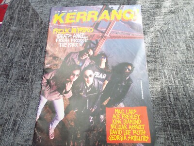 Kerrang June 18 1988 Death Angel Macc Lads Ace Frehley 