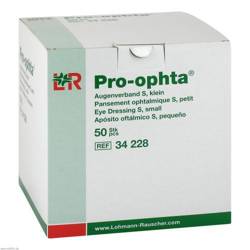 PRO-OPHTA Augenverband S klein 50 ST