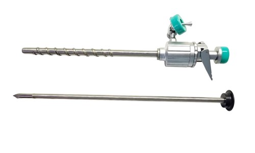 Laparoscopic Trocar Reducer Spiral Pyramidal Multifunction Instrument 5mm 120mm - Picture 2 of 5