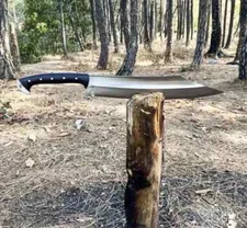 Custom Handmade Carbon Steel Blade Modern Viking Machete | Camping | 26 inches