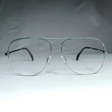 Atrio eyeglasses, Aviator, Elvis 2.0, square, Titanium alloy frames, NOS vintage