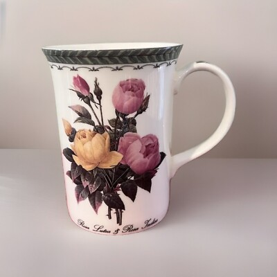 #ad Kew Queen#x27;s Royal Botanical Gardens Collection Mug Cup Bone China England $10.00