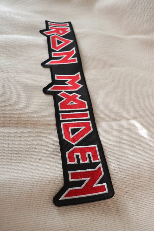 IRON MAIDEN BACK Patch Embroidered USA Seller Quality Metal Slayer - Image 2 of 3