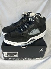 Taglia UK 10 - Jordan 5 Retro Oreo - Moonlight 2021 SNKR nuovo ancora con scatola fresco