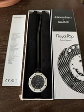 Swatch Royal Pop Ocho Negro Quartz Analog 41m...