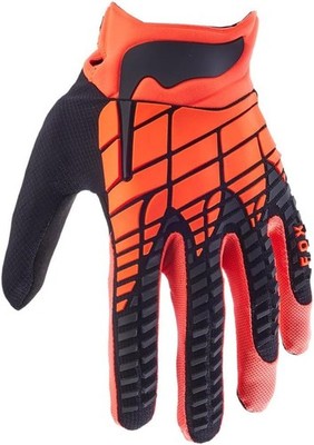 NO RESERVE Fox Racing Mens 360 MX OffRoad Motocross Gloves - Fluorescent Oran...