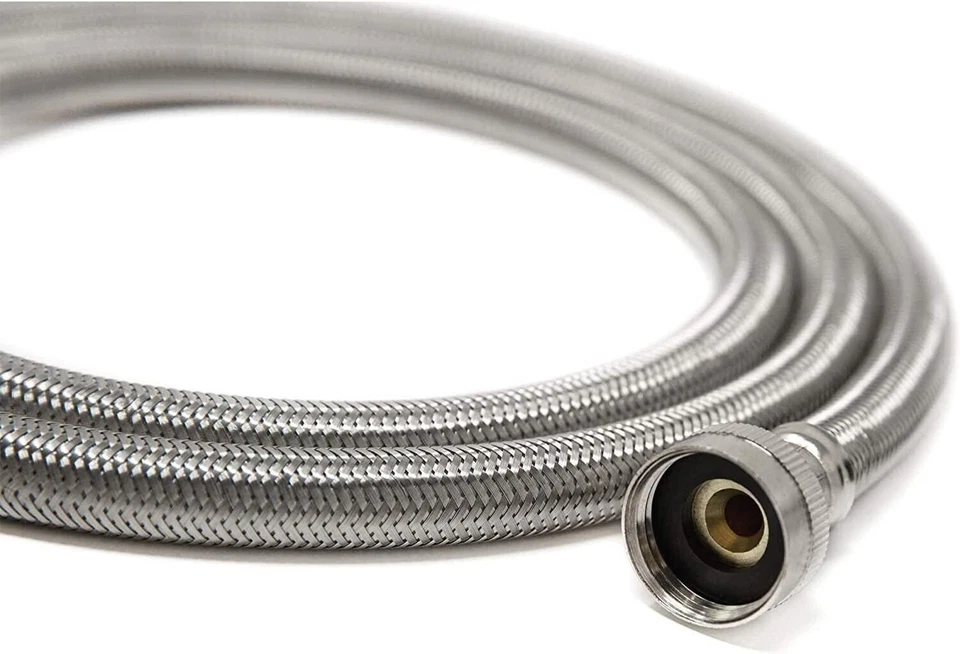 Kit de instalación de manguera para secador de vapor - Acero inoxidable - 4,6,8 o 10 pies de Kelaro Foto 4 de 4
