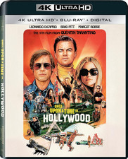 Once upon a Time in Hollywood - 4K  Blu-Ray  Digital 4K UHD 