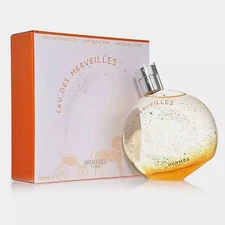 Eau Des Merveilles by Hermes EDT 3.3 OZ /100 ML Perfume for Women New In Box