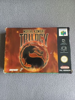 Nintendo 64 - Mortal Kombat Trilogy - Leer Ovp, Inlay & Anleitung - Box Only