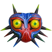Majora's Mask Legend of Zelda Painted Face Mask Halloween Cosplay Costume Prop