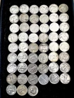 Silver Mixed Half Dollar Lot 51 Coins..