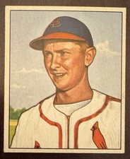 1950 Bowman Red Schoendienst #71 EX / EX+ - Awesome Centering - Very Gradable