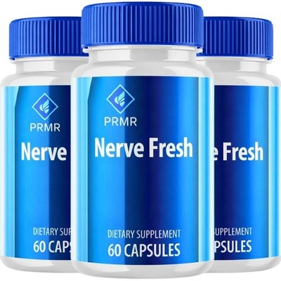 Nerve Fresh Advanced Nerve Support Formula Maximum Strength Vitamin 180 Capsules