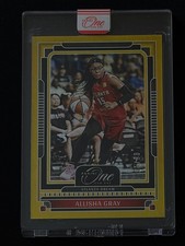 2025 Panini One and One WNBA #47 Allisha Gray Holo Gold #/10