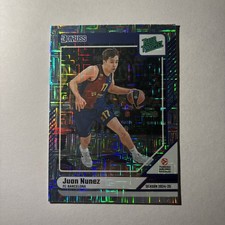 2024-25 Donruss Turkish Airlines EuroLeague  #156 Juan Nunez RP Rookie