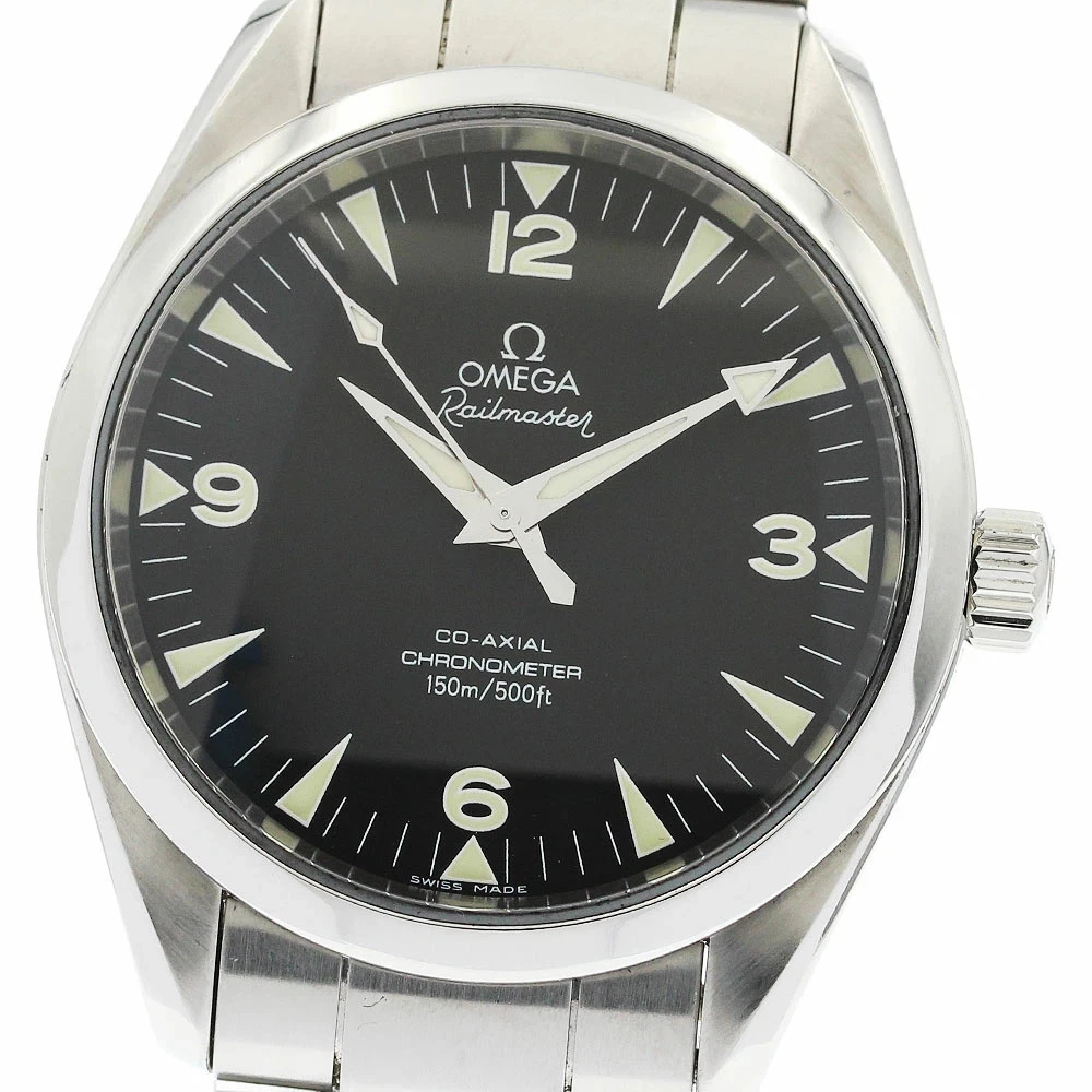 OMEGA Seamaster Aqua Terra Railmaster 2503.52 black Dial Automatic Men\'s_962331 Omega Seamaster Railmaster 39mm Black Dial Watch Ref  main image 4