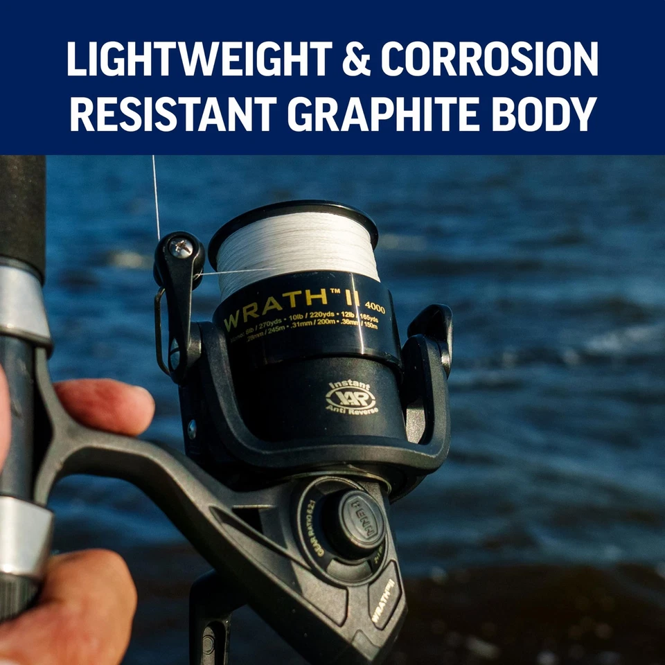 Penn Wrath Ii 7 Medium Light 2Pc Fishing Rod And Reel Combo For Freshwater Sa... - Image 3 of 4