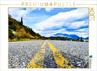 Calvendo Puzzle Klondike Highway | 1000 Pieces, Finished Size 25.2 × 18.9 In (64