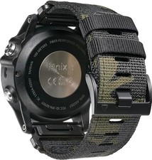 QuickFit Nylon Strap 22mm 26mm For Garmin Fenix 7 6X Pro Epix Pro Watchband