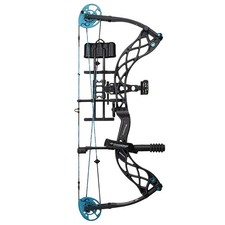 Diamond Archery Carbon Knockout LH 60# Black RAK EQ Bow (B13387)