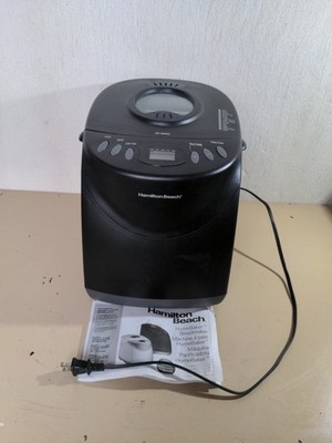 Hamilton Beach BM07 29882 Two Pound Home Baker Breadmaker Black Fast Shipping