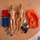 GI Joe Action Figure Pilot TALKING ASTRONAUT 1969 Adventure Team Parts Lot *Read