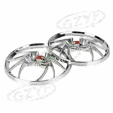 Spider Speaker Cover Motorcycle Fit Harley Touring Electra Street Glide 1996-13