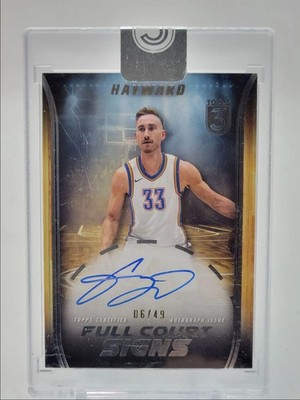 GORDON HAYWARD 2023-24 TOPPS 3 FULL COURT SIGNS AUTOGRAPH AUTO 06/49