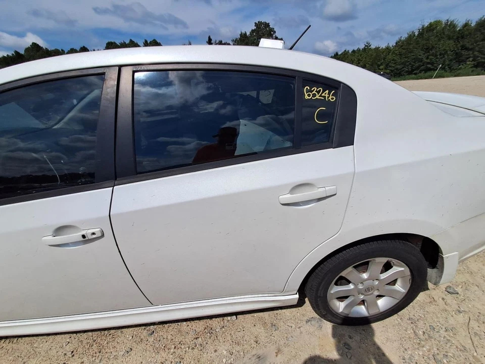 2012 Nissan Sentra Left Driver Rear Door Shell - Used, Local Pickup Only - Image 2 of 4