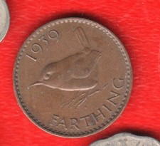 GREAT BRITAIN  FARTHING 1939
