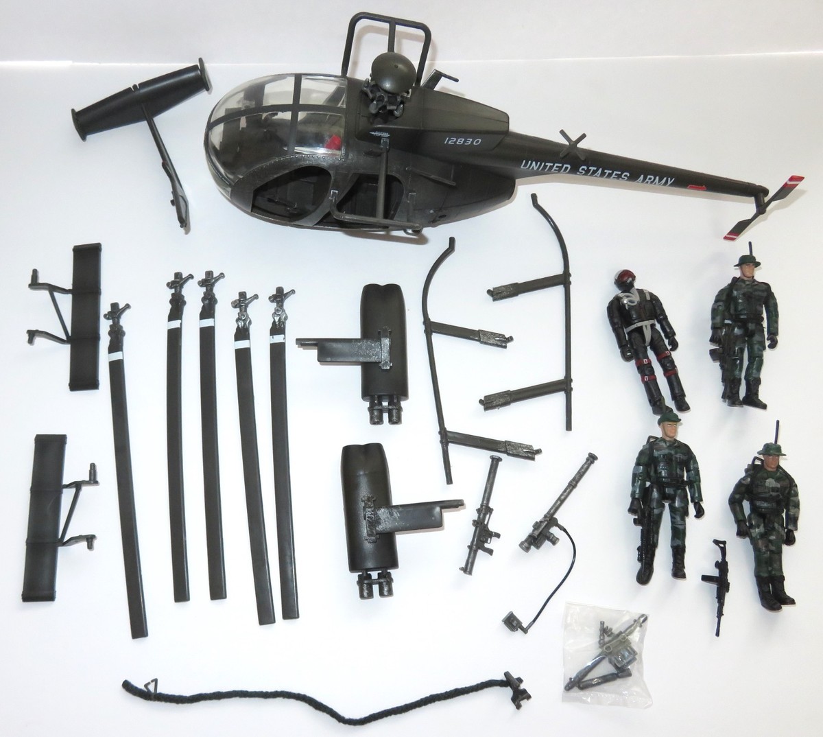 Elite Force MH-6 Helicopter 1:18 Scale Little Bird Night Stalker w
