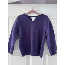 Janie and Jack Purple Girls Wool Blend Sweater